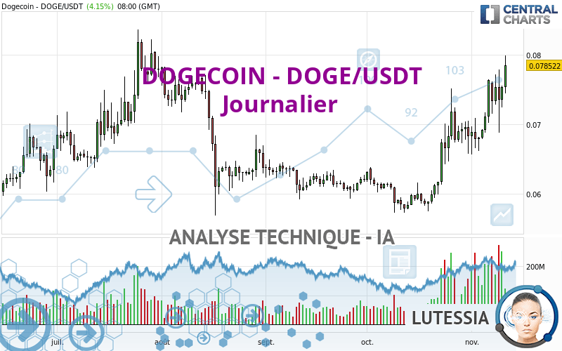 DOGECOIN - DOGE/USDT - Journalier