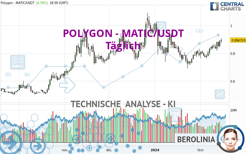 POLYGON - MATIC/USDT - Dagelijks