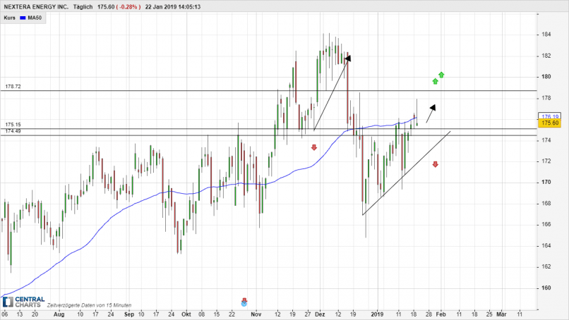 NEXTERA ENERGY INC. - Täglich