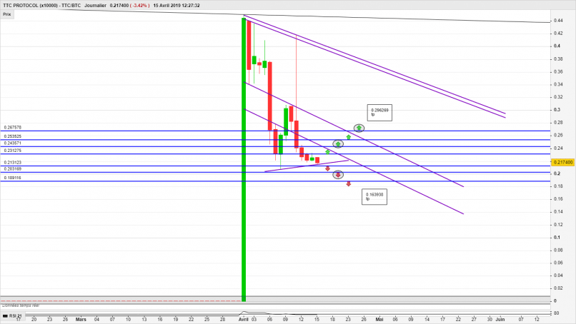 TTC PROTOCOL (X10000) - TTC/BTC - Journalier