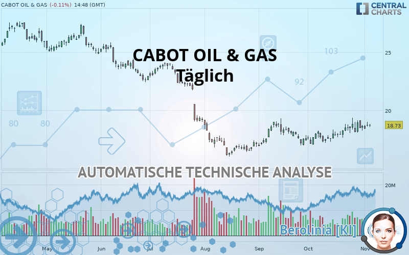 CABOT OIL & GAS - Täglich