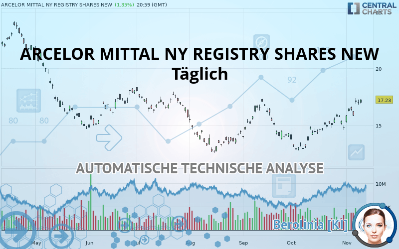 ARCELOR MITTAL NY REGISTRY SHARES NEW - Daily