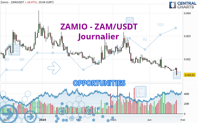 ZAMIO - ZAM/USDT - Täglich