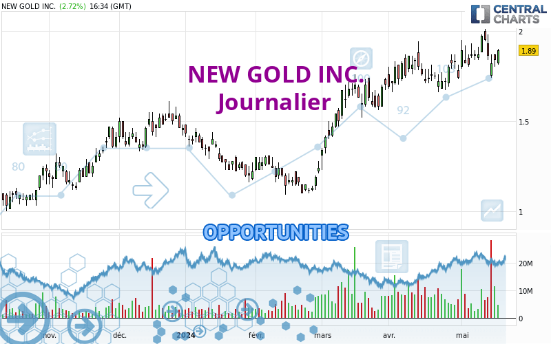 NEW GOLD INC. - Daily