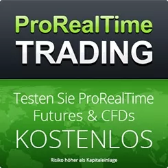 Eröffnen Sie ein ProRealTime konto zum Traden von Futures oder CFDs, um die beste Technologie zu nutzen