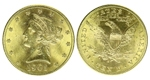 US10$ COIN GOLD VALUE EUR
